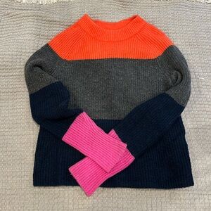 Banana republic color block sweater - XS